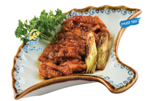 Thịt Gà Áp Chảo Sốt Teri