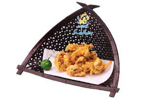 Râu Mực Sốt Gừng Chiên Giòn