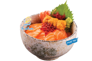 Cơm Sushi & Cá Hồi, Trứng Cá Hồi, Trứng Cầu Gai