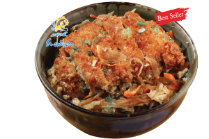 Cơm Trắng & Thịt Heo Chiên Sốt Trứng